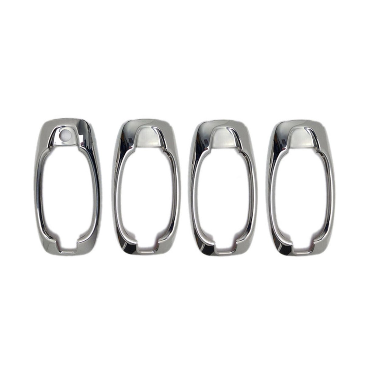 RAM ProMaster City Door Handle Cover - Edges - Omac - 4 Pcs, S.Steel - Gloss Silver - 2015-2022 RAM ProMaster City Door Handle Cover - Edges - Omac - 4 Pcs, S.Steel - Gloss Silver - 2015-2022